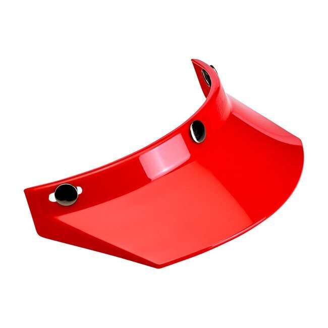 VISERA UNIVERSAL BILTWELL MOTO VISOR RED ROJA