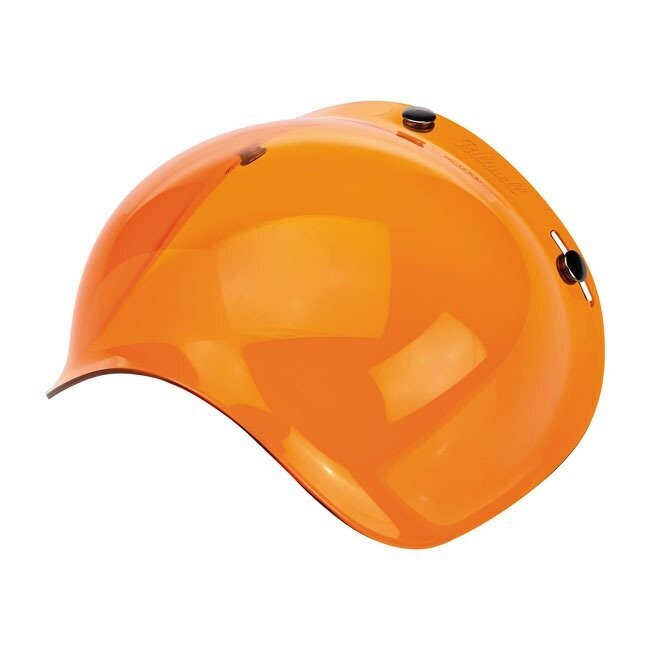VISERA BURBUJA UNIVERSAL BILTWELL ANTI-FOG BUBBLE SHIELD AMBER NARANJA
