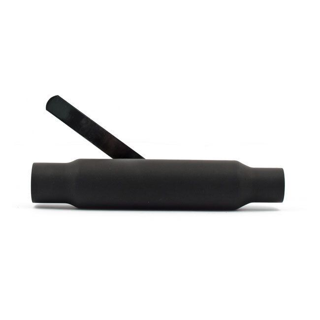 ESCAPE SHORTY STRAIGHT CUT UNIVERSAL MUFFLER 12" DE LARGO NEGRO