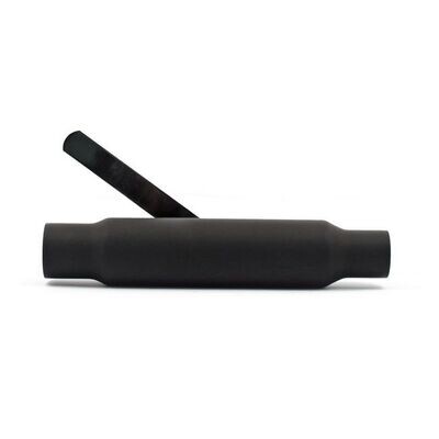 ESCAPE SHORTY STRAIGHT CUT UNIVERSAL MUFFLER 12 ESCAPE SHORTY STRAIGHT CUT UNIVERSAL MUFFLER 12" DE LARGO NEGRO