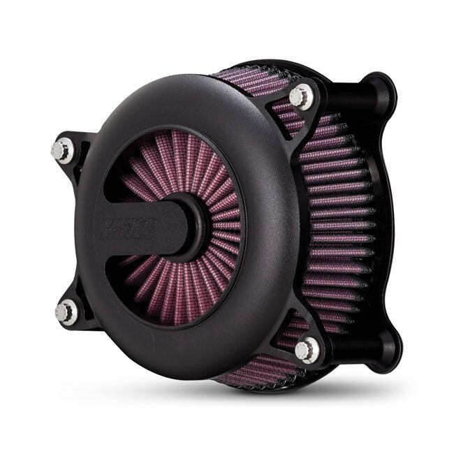 FILTRO DE AIRE VANCE & HINES, VO2 ROGUE KIT. NEGRO MATE para Harley Davidson Sportster y Softail