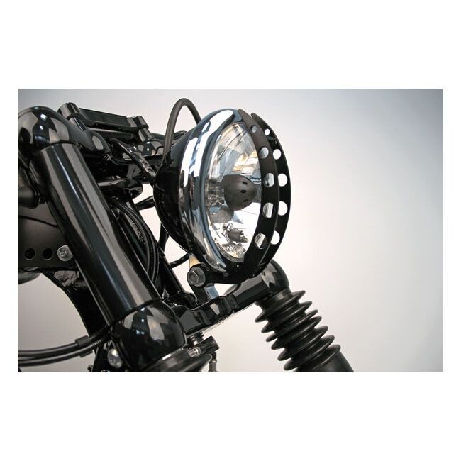 10-22 XL 48- CUBRE FARO PROTECTOR KAMIKAZE HEADLAMP GRILL para Harley Davidson Sportster