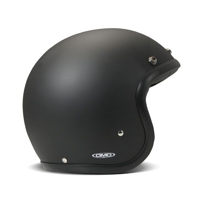 CASCO DMD RETRO  NEGRO MATE
