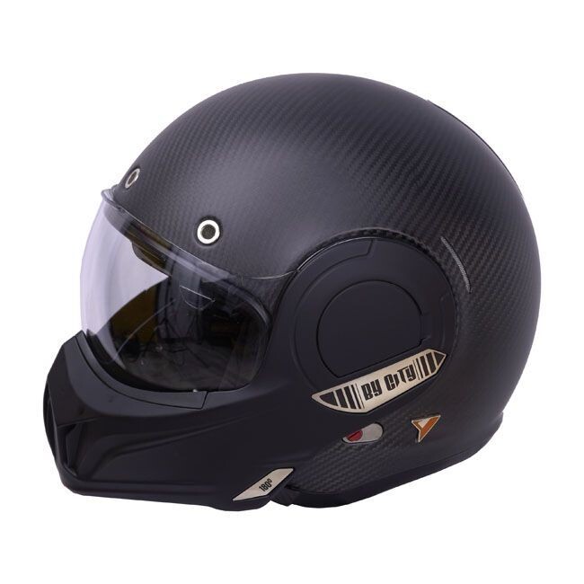 CASCO CONVERTIBLE BY CITY 180 TECH HELMET CARBONO