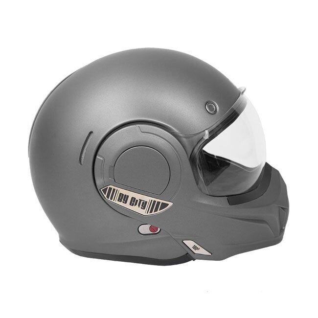 CASCO CONVERTIBLE BY CITY 180 TECH HELMET GRIS MATE