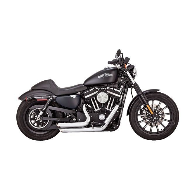 ESCAPES VANCE & HINES CROMADOS, SHORTSHOTS STAGGERED PCX EXHAUST. CHROME