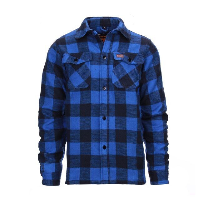CAMISA LUMBERJACK FLANNEL SHIRT CHECKERED BLUE/BLACK
