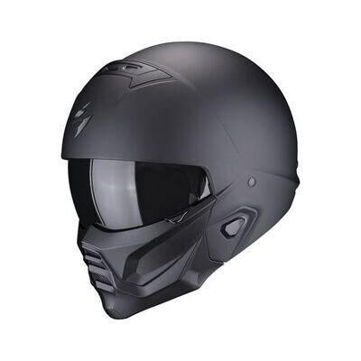 CASCO CONVERTIBLE SCORPION EXO-COMBAT II HELMET MATT BLACK