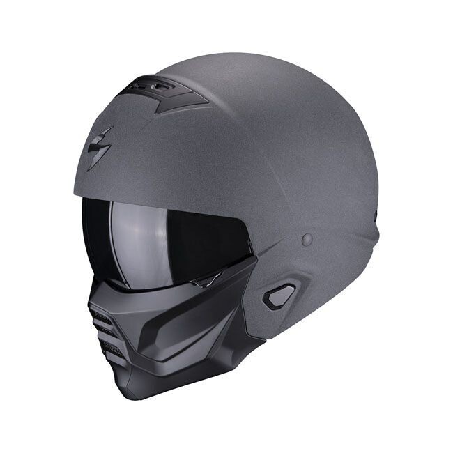 CASCO CONVERTIBLE SCORPION EXO-COMBAT II HELMET DARK GREY