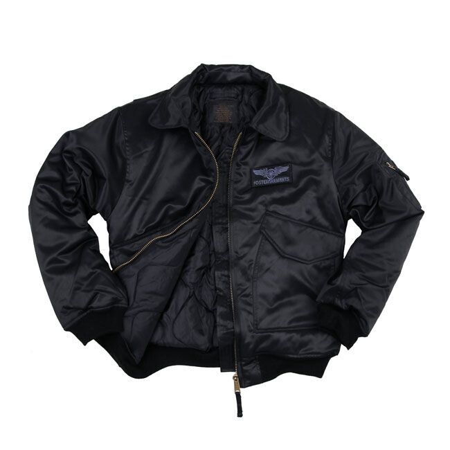 CHAQUETA HEAVY CWU NEGRO AVIADOR