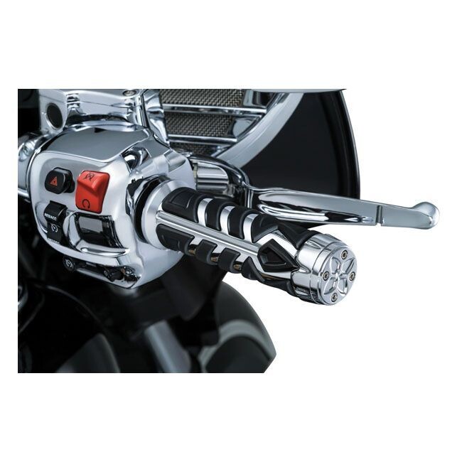 PUÑOS 25mm KURYAKYN SPEAR GRIPS CHROME