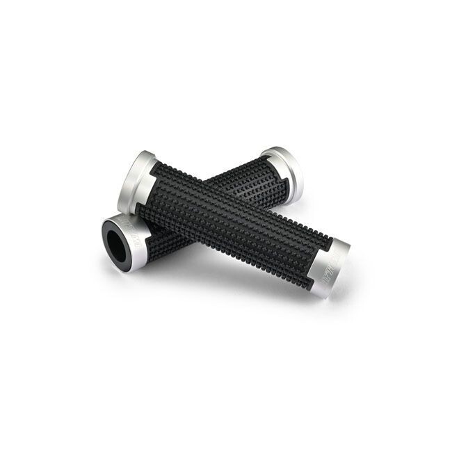 PUÑOS 22mm DAYTONA, CROSS GRIP SET. BLACK/SILVER