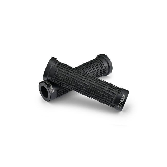PUÑOS 22mm DAYTONA, CROSS GRIP SET. BLACK/SILVER