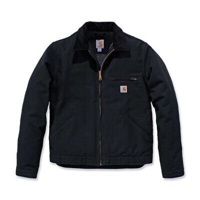 CHAQUETA CARHARTT DUCK DETROIT JACKET NEGRA