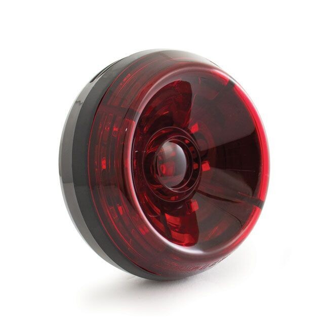 PILOTO TRASERO HOMOLOGADO KOSO, 'SOLAR' LED TAILLIGHT. RED LENS