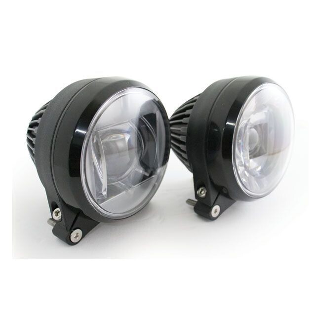 FAROS DELANTEROS KOSO HOMOLOGADOS, HAWKEYE 79MM LED HEADLAMP. HIGH BEAM