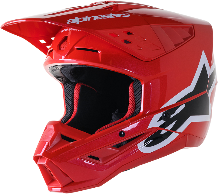 CASCO ALPINESTARS HELMET SM5 CORP RED