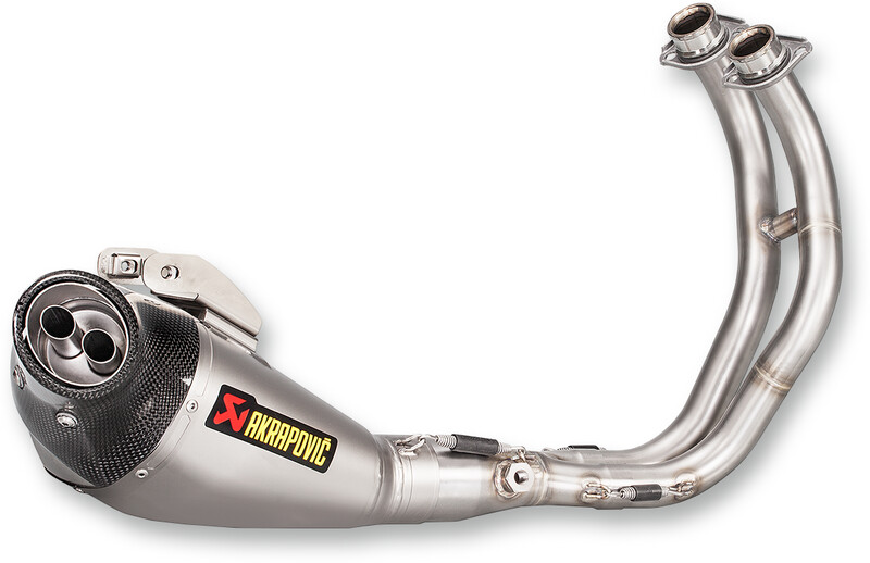 ESCAPE HOMOLOGADO AKRAPOVIC RAC TI/CF PARA YAMAHA XSR 700 y MT-07