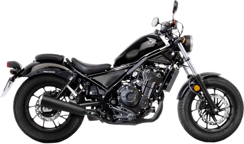 SILENCIADOR HOMOLOGADO LEO VINCE
 RACER HONDA REBEL CMX 500 ESCAPE SLIP ON