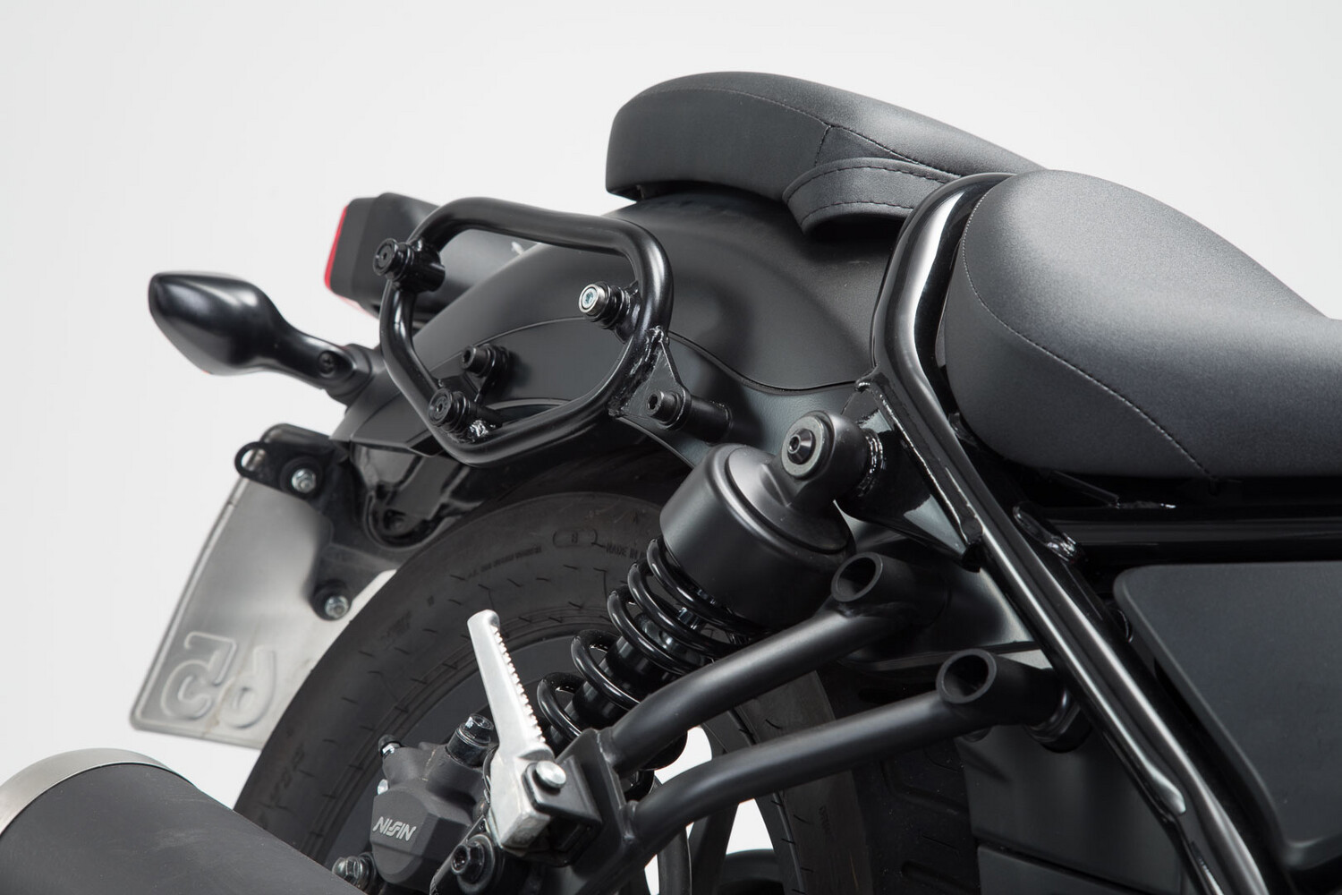 SOPORTES LATERALE DERECHO E IZQUIERDO PARA ALFORJAS Y MALETAS HONDA REBEL CMX 500