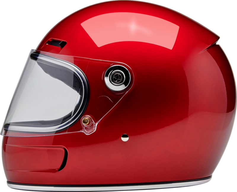 CASCO BILTWELL GRINGO ROJO CON ENTRADAS DE AIRE Y VISERA