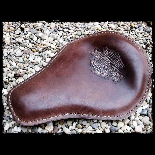 ASIENTO UNIVERSAL HARLEY DAVIDSON BROWN LEATHER