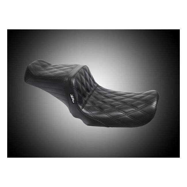 ASIENTO LEPERA PARA DYNA ROMBOS NEGRO