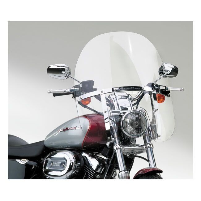 XL, SOFTAIL, DYNA- PANTALLA PARABRISAS CON SOPORTE Y ANCLAJE INCLUIDO