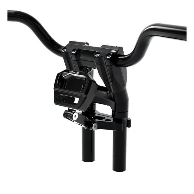 18-24 Softail- ELEVADOR MANILLAR KRAUS, SF-DIGI 10" PRO KIT Negro