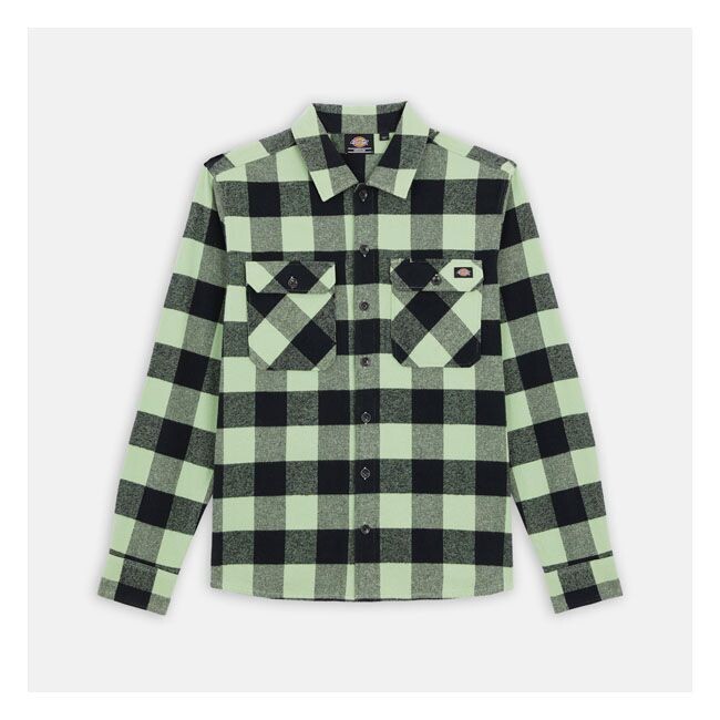 CAMISA GRUESA DICKIES SHERPA LINED SACRAMENTO GREEN