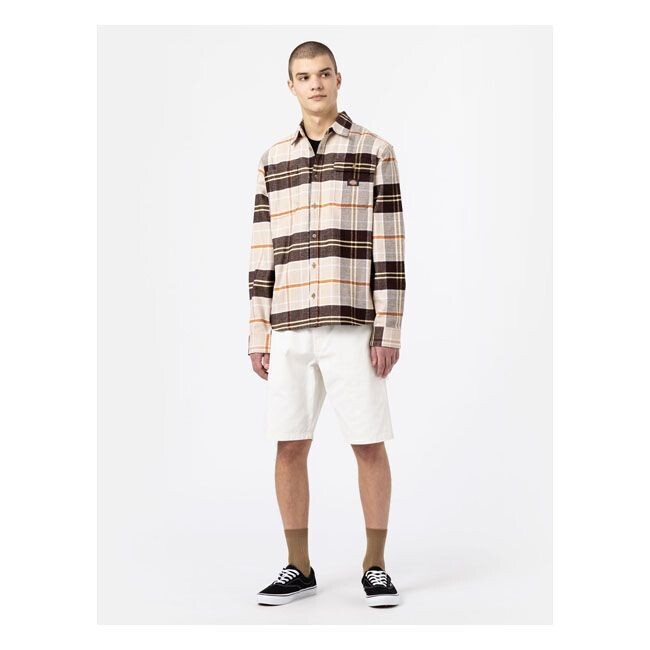 CAMISA GRUESA DICKIES ORTING SHIRT DARK BROWN