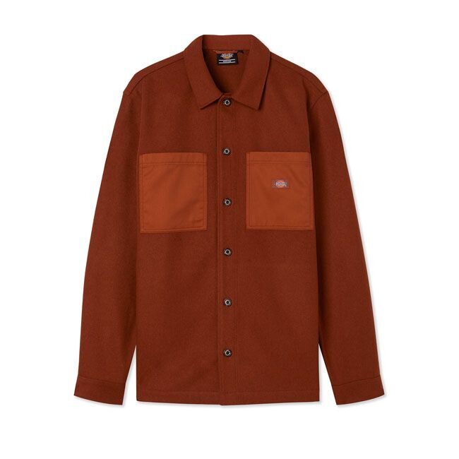 CAMISA GRUESA DICKIES UNION SPRINGS OVERSHIRT GINGERBREAD