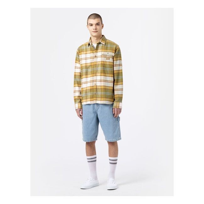 CAMISA GRUESA DICKIES ORTING SHIRT GREEN MOSS