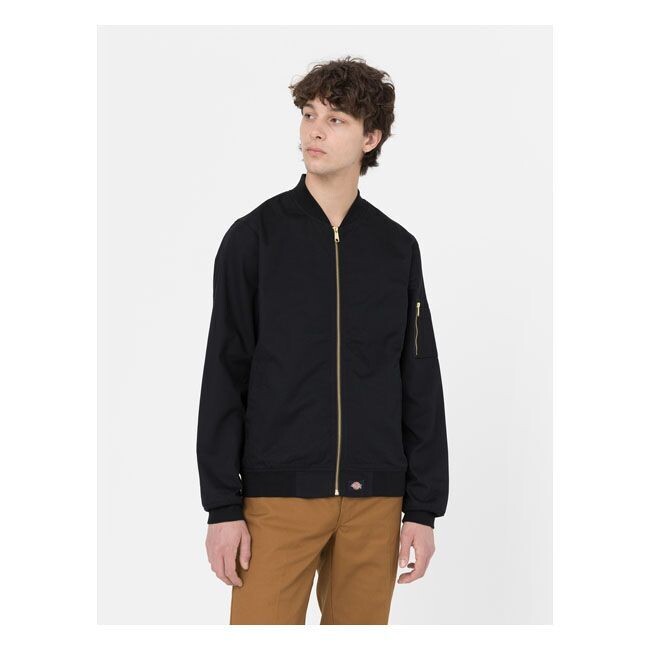 CHAQUETA DICKIES AVIADOR HUGHSON NEGRA