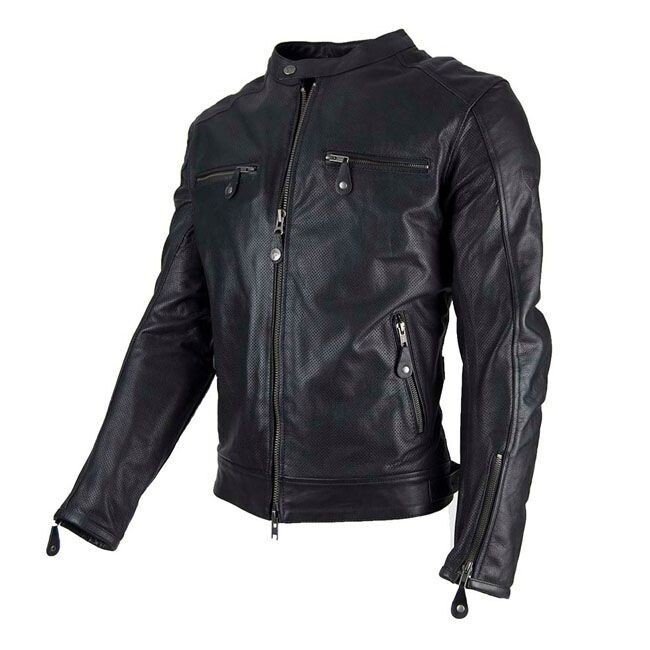 CHAQUETA PIEL BY CITY STREET COOL JACKET BLACK CUERO