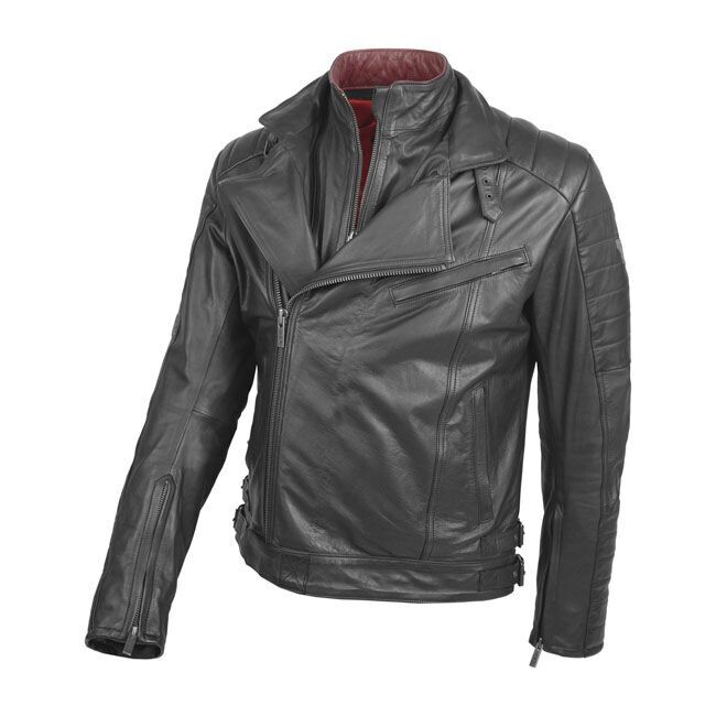 CHAQUETA PIEL BY CITY KINGS JACKET BLACK CUERO