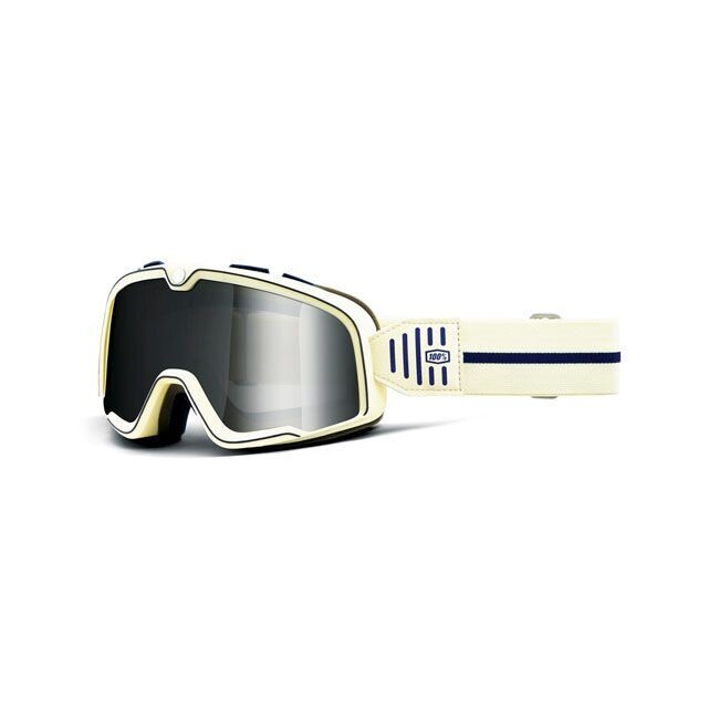 GAFAS VENTISCA Y MOTO 100% BARSTOW GOGGLE ARNO MIRROR SILVER FLASH LENS