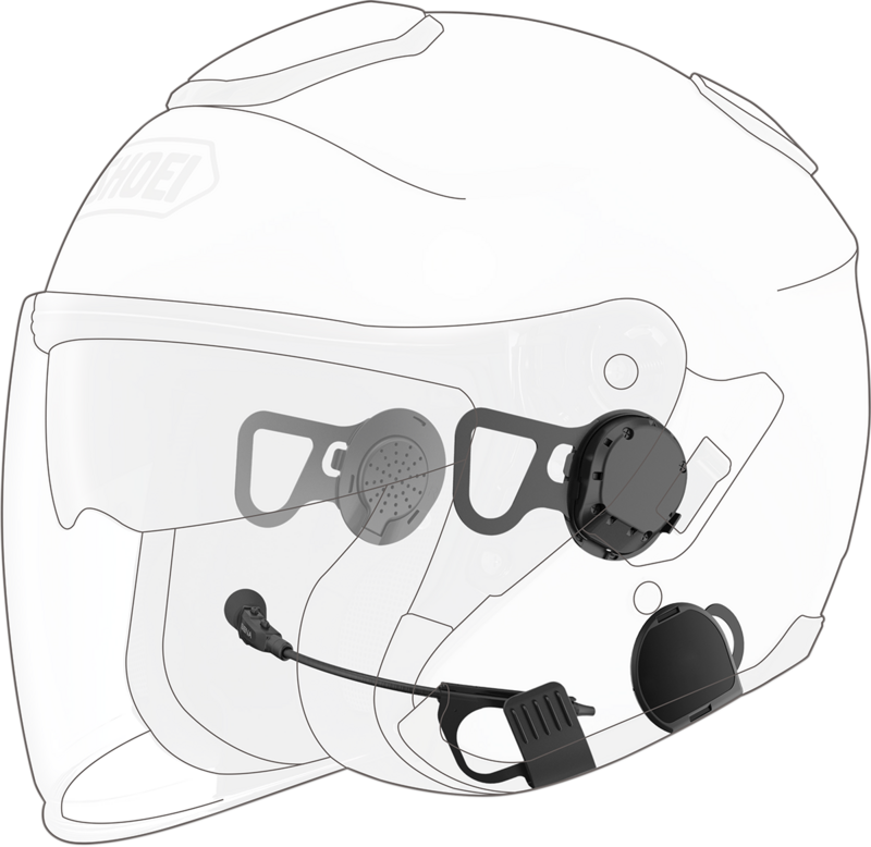 Sistema de comunicación Bluetooth® 10U Casco Moto
