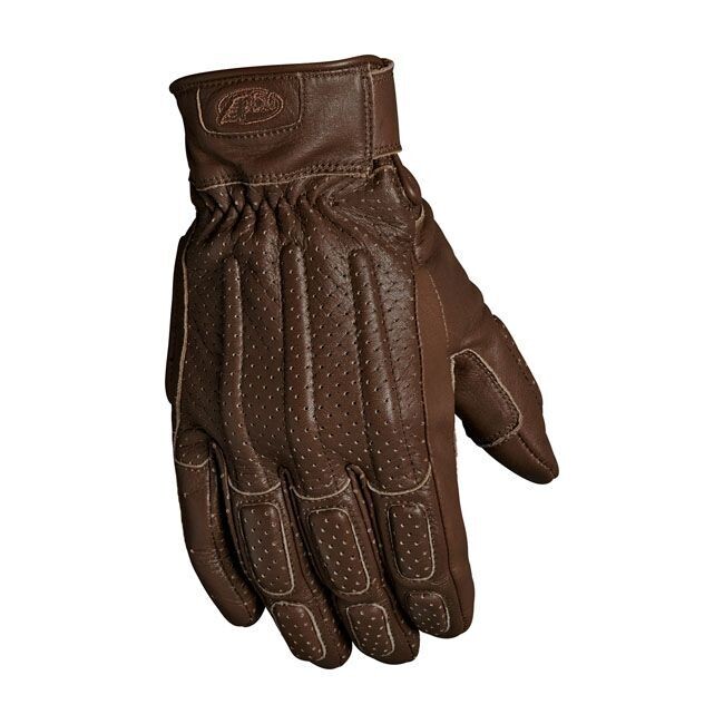 GUANTES ROLAND SANDS ROURKE LEATHER GLOVES TOBACCO