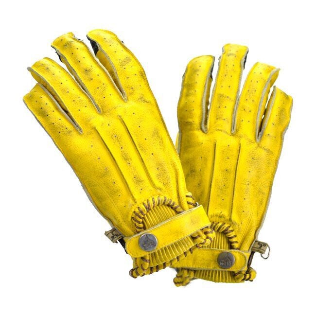 GUANTES BY CITY SECOND SKIN GLOVES, AMARILLOS