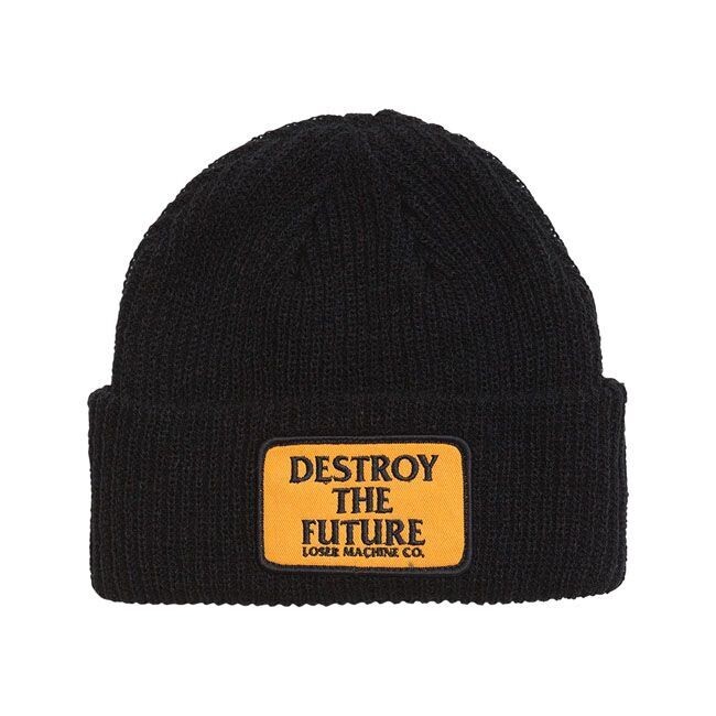 GORRO LOSER MACHINE TOKEN BEANIE BLACK