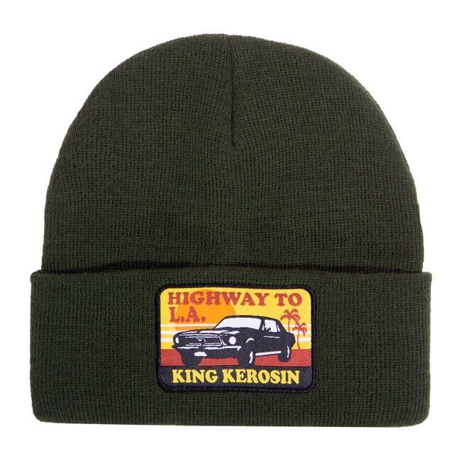 GORRO KING KEROSIN HIGHWAY TO LA BEANIE GREEN