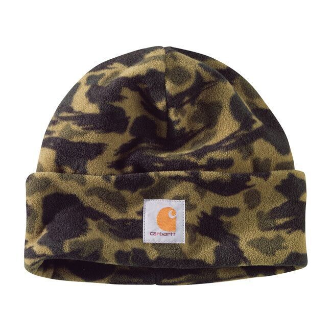 GORRO CARHARTT FLEECE CAMO BEANIE DUCK CAMO