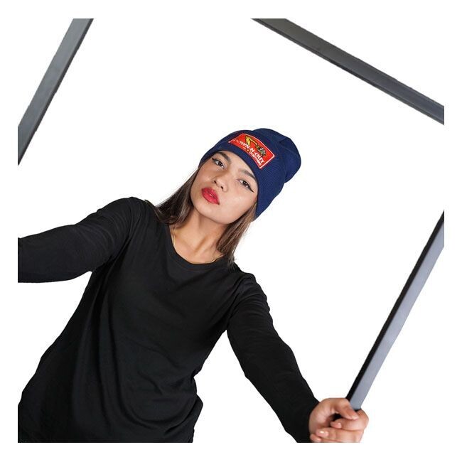GORRO DOWN-N-OUT SHIFTER LOGO BEANIE NAVY BLUE