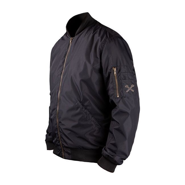 CHAQUETA BOMBER JOHN DOE JACKET FLIGHT BLACK AVIADOR