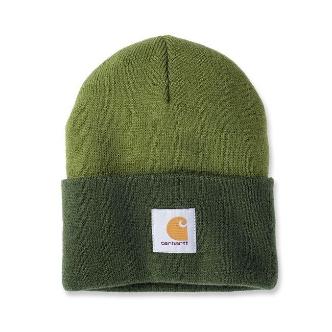 GORRO CARHARTT KNIT CUFFED TOW-TONE BEANIE LIGHT MOSS