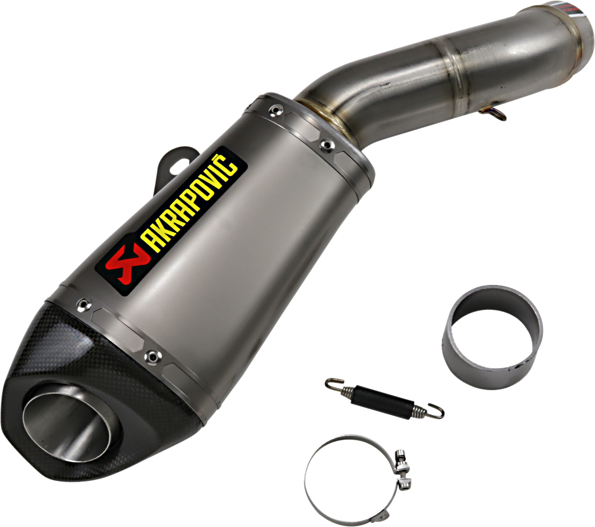 Silenciador Slip-On Line Titanium Akrapovic escape Kawasaki Z900