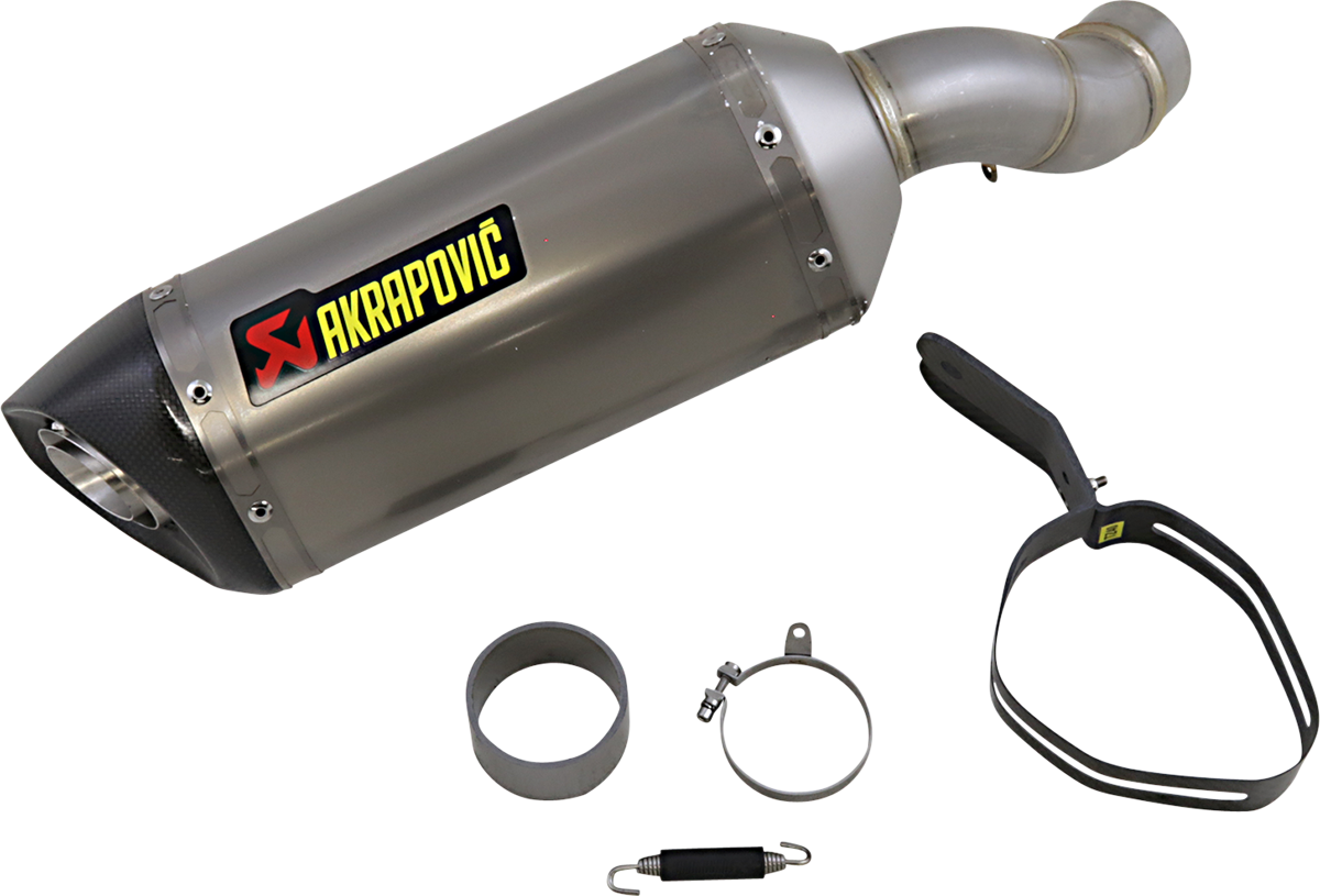 Silenciador Homologado Akrapovic Slip-On Line Titanium escape Kawasaki Z900