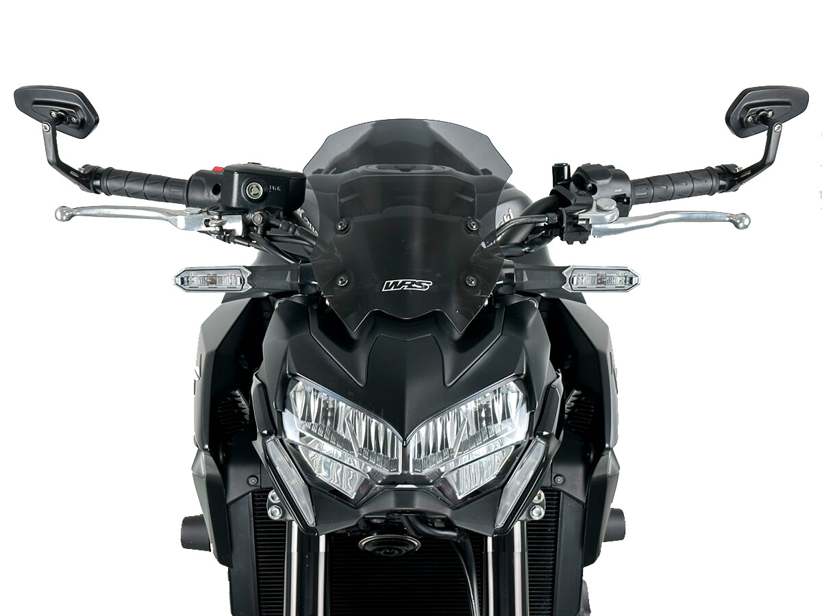 Pantalla parabrisas ahumada corta para Kwasaki Z900
