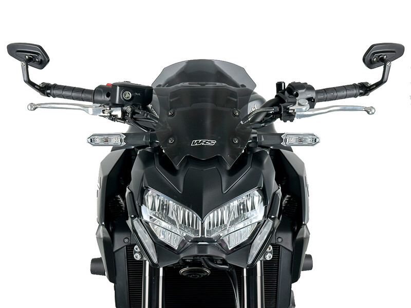 Pantalla parabrisas ahumada corta para Kwasaki Z900